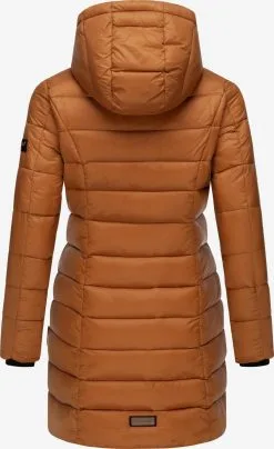 Marikoo Korte Mantels Wintermantel Abendsternchen Dames Lichtbruin -Aanbiedingen Marikoo Winkel 0269f952015ca55c066eff38306cb5bc