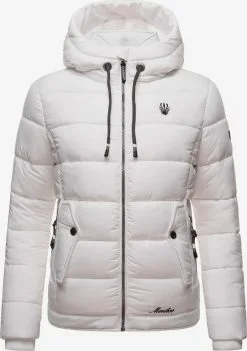 Marikoo Winterjassen Winterjas Taisaa Dames Wit -Aanbiedingen Marikoo Winkel 0384fcf52c0e03267ffeff1a5db15786