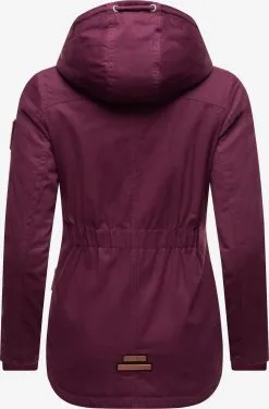 Marikoo Winterjassen Winterjas Bikoo Dames Wijnrood -Aanbiedingen Marikoo Winkel 04034392d7f1aa78d7f1e32d7df8ddf7