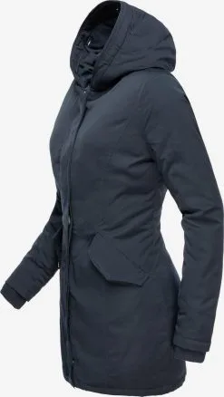 Marikoo Parkas Winterparka Karmaa Dames Navy -Aanbiedingen Marikoo Winkel 097a603494524b4c7820e80bebaaff6f