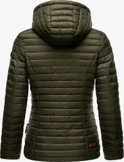 Marikoo Tussenjassen Tussenjas Asraa Dames Olijfgroen -Aanbiedingen Marikoo Winkel 09adaad1396af9a26925cfa5258f9e49