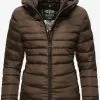 Marikoo Winterjassen Winterjas Amber Dames Bruin -Aanbiedingen Marikoo Winkel 0d22c7629d3d3affa2909ce01cffced2