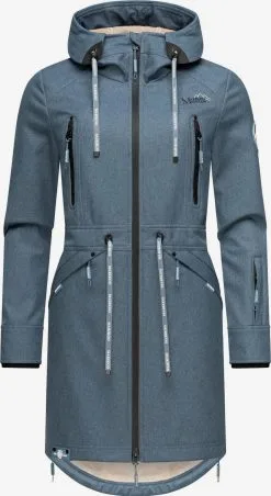 Marikoo Parkas Tussenparka Dames Blauw
