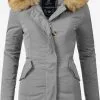 Marikoo Parkas Winterparka Karmaa Dames Grijs -Aanbiedingen Marikoo Winkel 104b0f2058ca41cb1292390fbfe44e5c