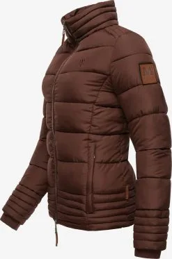 Marikoo Winterjassen Winterjas Sole Dames Chocoladebruin -Aanbiedingen Marikoo Winkel 11dc0c581c5f51217caf2bdf303fafd0