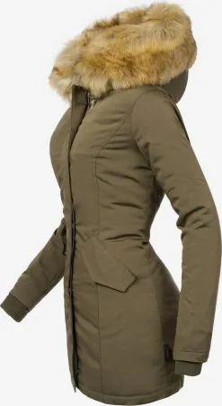Marikoo Parkas Winterparka Karmaa Dames Kaki -Aanbiedingen Marikoo Winkel 1364d87620893efe141b0bc0c5f19f37
