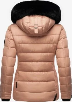 Marikoo Winterjassen Winterjas Qesraa Dames Oudroze -Aanbiedingen Marikoo Winkel 1377f6564ea2dd9ef95c6e5bc66f6288