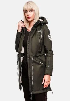 Marikoo Parkas Tussenparka Dames Olijfgroen -Aanbiedingen Marikoo Winkel 14fbfec6eac4bd12cfe9868986e5c480
