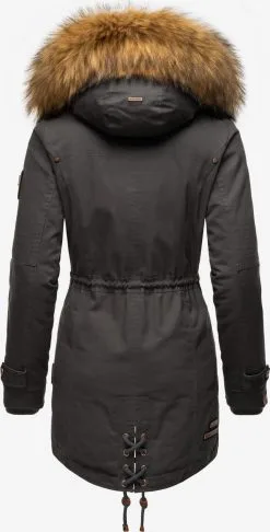 Marikoo Parkas Winterparka La Viva Prc Dames Antraciet -Aanbiedingen Marikoo Winkel 181e58775e13b387051de41157e90fb1