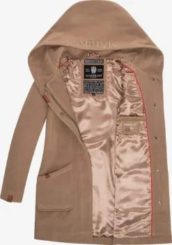 Marikoo Wintermantels Wintermantel Maikoo Dames Greige -Aanbiedingen Marikoo Winkel 1b5b6bef9d433ab57f825d8705d41cf6