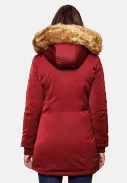 Marikoo Parkas Winterparka Karmaa Dames Rood / Bloedrood -Aanbiedingen Marikoo Winkel 1cbcae712f97ff2e3dbb58df28d4f7da