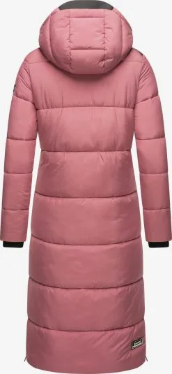 Marikoo Wintermantels Wintermantel Dames Roze -Aanbiedingen Marikoo Winkel 1dda76eb918d85d65474ce977a5b443a