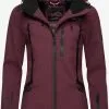 Marikoo Winterjassen Winterjas Dames Bordeaux -Aanbiedingen Marikoo Winkel 2096a9f3439139d6fe53c721cf763a38