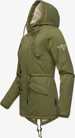 Marikoo Winterjassen Winterjas Manolya Dames Olijfgroen -Aanbiedingen Marikoo Winkel 20a1cdf892d5309c1d3dd35472287482