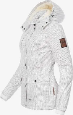 Marikoo Winterjassen Winterjas Keikoo Dames Wit -Aanbiedingen Marikoo Winkel 20e332c96bc7474a4b253e18e39ccdb8