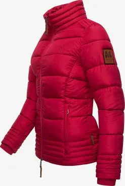 Marikoo Winterjassen Winterjas Sole Dames Framboos -Aanbiedingen Marikoo Winkel 22194a20756644399b2a9f1aea4d42d1