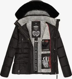 Marikoo Winterjassen Winterjas Loveleen Dames Zwart -Aanbiedingen Marikoo Winkel 22e4325a98b01a188040378a54641483
