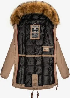 Marikoo Parkas Winterparka La Viva Dames Lichtbeige -Aanbiedingen Marikoo Winkel 249989c290518344b8112fad5e2bfc5a