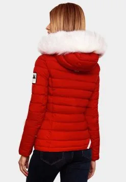 Marikoo Winterjassen Winterjas Nasriin Dames Rood 18 Marikoo Winterjassen Winterjas Nasriin Dames Rood -Aanbiedingen Marikoo Winkel 281e2f230eb03d3e9e439329cda9ab35