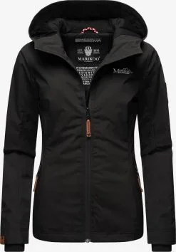 Marikoo Tussenjassen Tussenjas Brombeere Dames Zwart