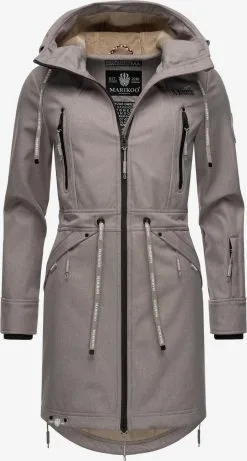 Marikoo Parkas Tussenparka Dames Stone Grey -Aanbiedingen Marikoo Winkel 309e4f345a9d7b0ce56bdc4b8599af5b