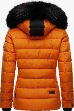Marikoo Winterjassen Winterjas Unique Dames Oranje -Aanbiedingen Marikoo Winkel 39f3d21f13a5b080b3e87e27a68ab48b
