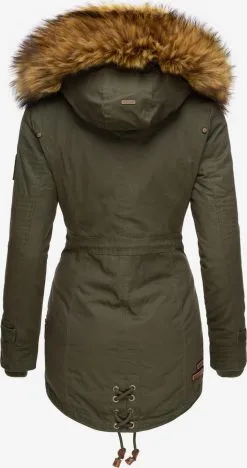 Marikoo Parkas Winterparka Dames Kaki -Aanbiedingen Marikoo Winkel 3b7881a3aa319b45a81193c1b144e420