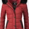 Marikoo Winterjassen Winterjas Unique Dames Rood -Aanbiedingen Marikoo Winkel 3bf189054df8e627b6f94801ffba5d52