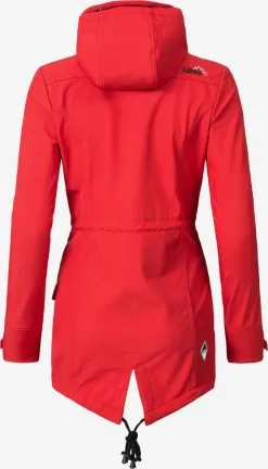 Marikoo Regenmantels Functionele Mantel Zimtzicke Dames Lichtrood -Aanbiedingen Marikoo Winkel 3da7b18a3ab4e91a6ba3611b14ccafb5