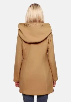Marikoo Wintermantels Wintermantel Maikoo Dames Karamel -Aanbiedingen Marikoo Winkel 3f08a00efae293b776b8cd8480c14351
