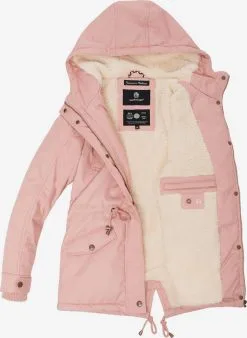 Marikoo Winterjassen Winterjas Manolya Dames Rosa -Aanbiedingen Marikoo Winkel 3f71dd6942ec6c4ff79257db0f4b4999