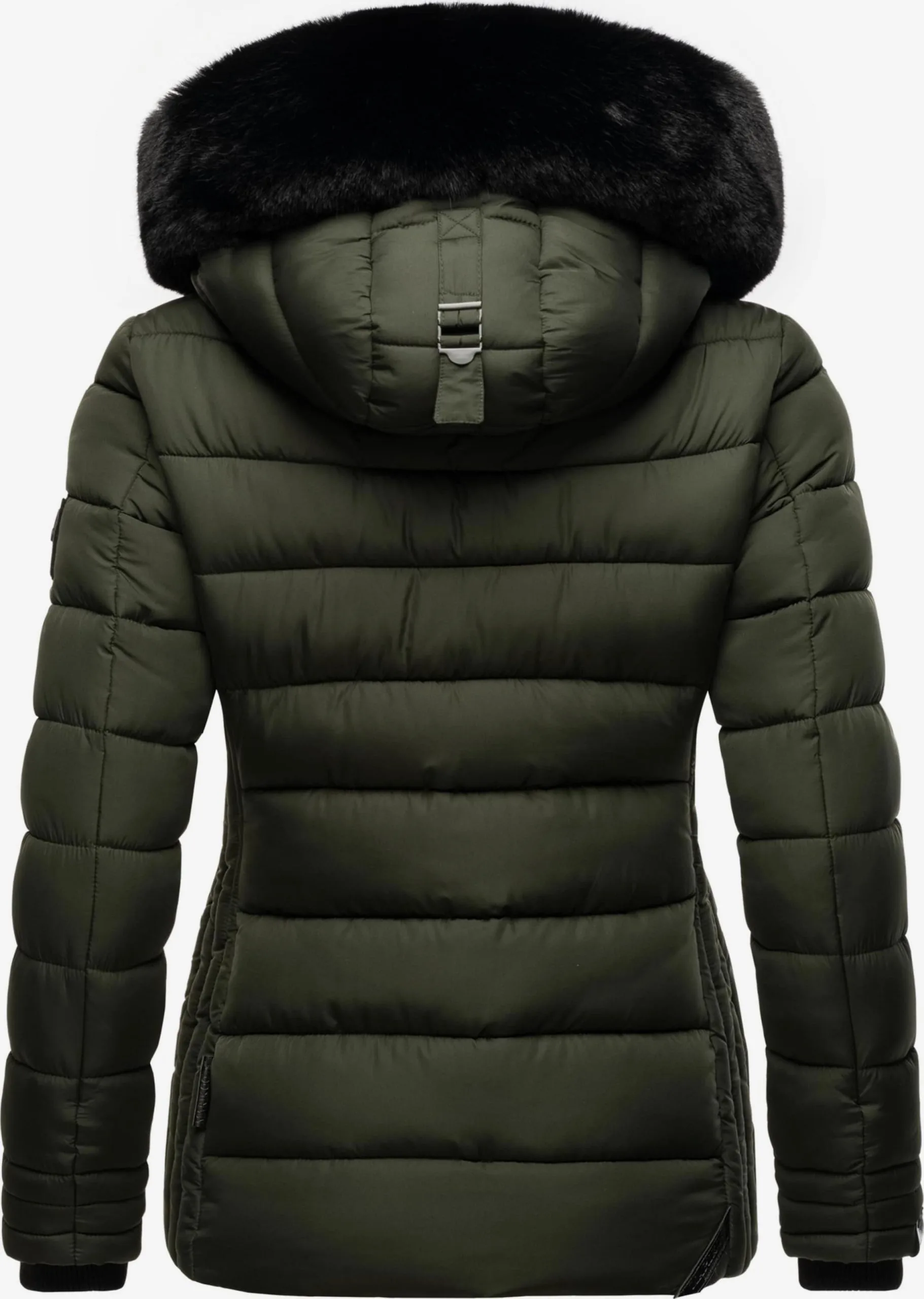 Marikoo Winterjassen Winterjas Qesraa Dames Kaki 5 Marikoo Winterjassen Winterjas Qesraa Dames Kaki - Afbeelding 3