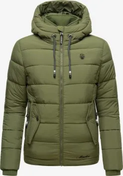 Marikoo Winterjassen Winterjas Taisaa Dames Olijfgroen -Aanbiedingen Marikoo Winkel 4450ec33f141bac458258aaa9cdd4ac3