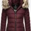 Marikoo Winterjassen Winterjas Lerikaa Dames Bordeaux 1 Marikoo Winterjassen Winterjas Lerikaa Dames Bordeaux -Aanbiedingen Marikoo Winkel 45a3bff4742b62f4aca791a44ae1f46d