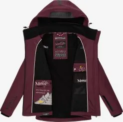 Marikoo Winterjassen Winterjas Dames Bordeaux -Aanbiedingen Marikoo Winkel 48fdf9b3a4173617a5862f2062e96794