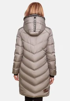 Marikoo Wintermantels Wintermantel Armasa Dames Grijs -Aanbiedingen Marikoo Winkel 49264cc07f634f7c51528e3436a15c2b