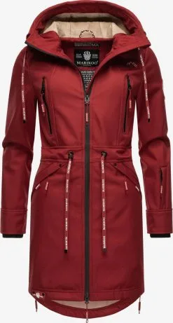 Marikoo Parkas Tussenparka Dames Donkerrood -Aanbiedingen Marikoo Winkel 4cd7ba62d4398951ddcd1f69dc7cd544