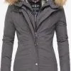 Marikoo Parkas Winterparka Akira Dames Antraciet -Aanbiedingen Marikoo Winkel 4d7d2cbc3978d5cf27ca540a22ad9232