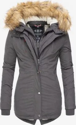 Marikoo Parkas Winterparka Akira Dames Antraciet