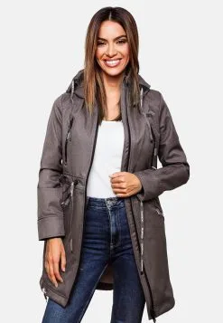 Marikoo Parkas Tussenparka Dames Donkergrijs -Aanbiedingen Marikoo Winkel 4db4c4a14643f8da302a44ca33bb97f8