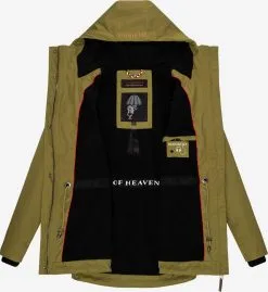 Marikoo Tussenjassen Tussenjas Babetaa Dames Olijfgroen -Aanbiedingen Marikoo Winkel 4ec51d24e6bfadef78e405eb2dd809ca