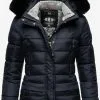 Marikoo Winterjassen Winterjas Loveleen Dames Navy