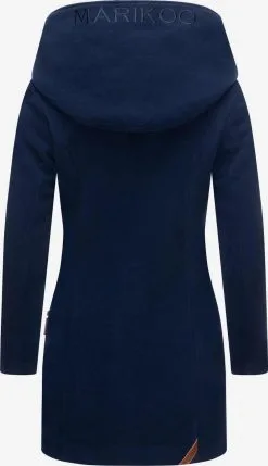 Marikoo Wintermantels Wintermantel Maikoo Dames Navy -Aanbiedingen Marikoo Winkel 4f38ad18d8945bb42df5cf58ceadec65