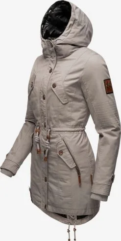 Marikoo Parkas Winterparka La Viva Dames Grijs -Aanbiedingen Marikoo Winkel 563bba4a6265ef71268be50b0d8d1d63