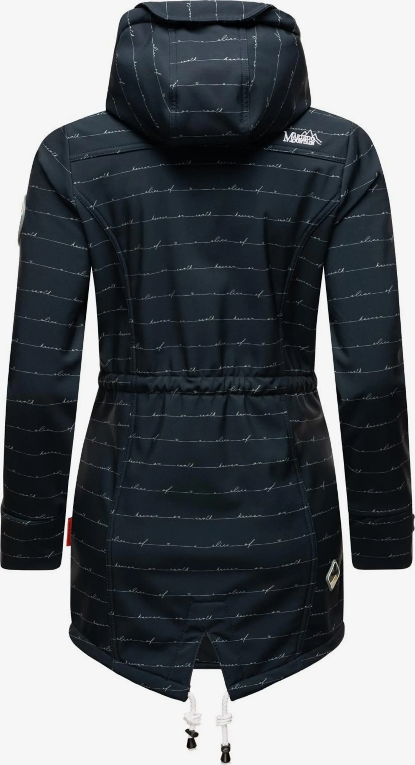 Marikoo Regenmantels Functionele Mantel Zimtzicke Dames Navy 5 Marikoo Regenmantels Functionele Mantel Zimtzicke Dames Navy - Afbeelding 3