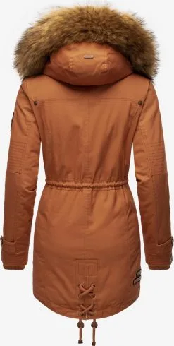 Marikoo Parkas Winterparka La Viva Dames Bruin -Aanbiedingen Marikoo Winkel 5875b276bee405c63a7647f3b60d1e20