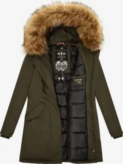 Marikoo Parkas Winterparka Karmaa Dames Olijfgroen -Aanbiedingen Marikoo Winkel 5c040e0e72b6e45b13f05a803fe7cdd1