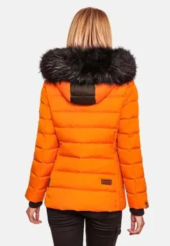 Marikoo Winterjassen Winterjas Unique Dames Oranje -Aanbiedingen Marikoo Winkel 5c81dcc7dad3bd61db0e9473ae645c71
