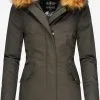 Marikoo Parkas Winterparka Karmaa Dames Antraciet