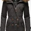 Marikoo Parkas Winterparka La Viva Prc Dames Antraciet -Aanbiedingen Marikoo Winkel 5db0d3aa62d20c4373049d2550147c1c